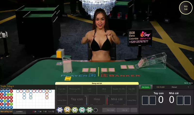 baccarat m88 live casino